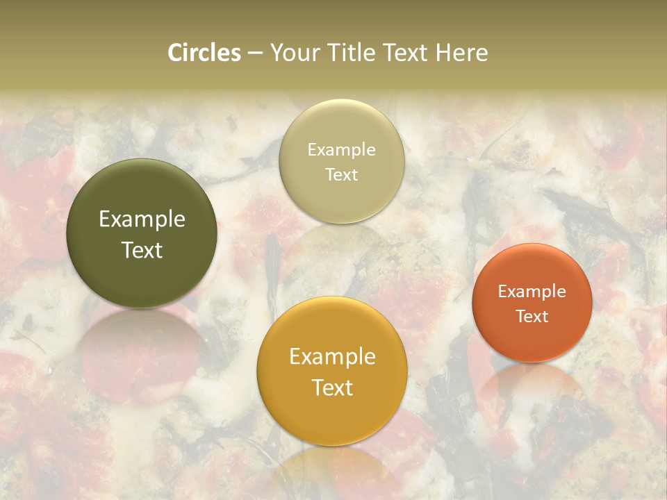 Tasty Gourmet Pizza PowerPoint Template