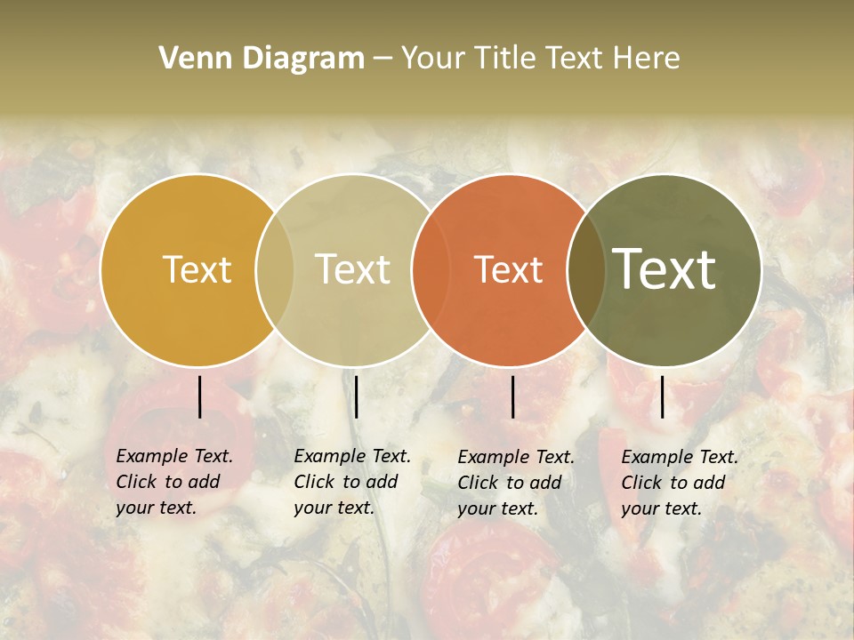 Tasty Gourmet Pizza PowerPoint Template