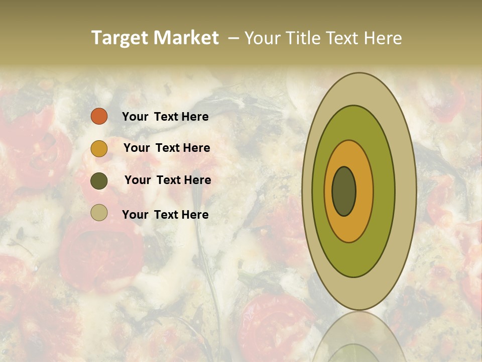 Tasty Gourmet Pizza PowerPoint Template