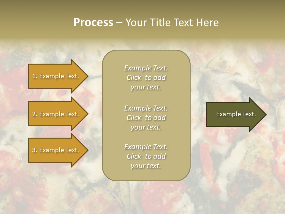 Tasty Gourmet Pizza PowerPoint Template