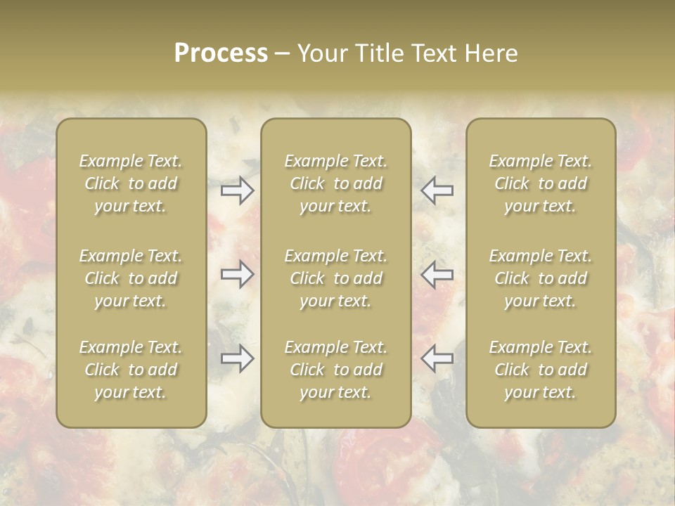 Tasty Gourmet Pizza PowerPoint Template