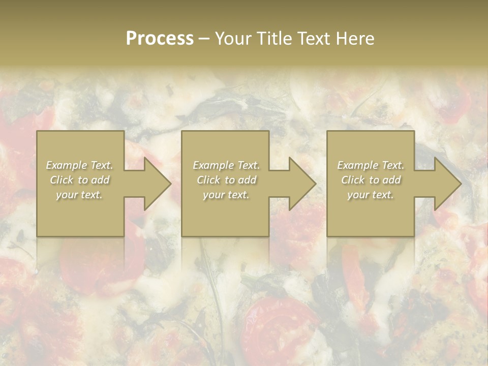 Tasty Gourmet Pizza PowerPoint Template