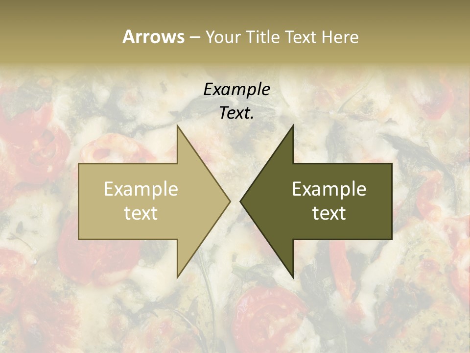 Tasty Gourmet Pizza PowerPoint Template