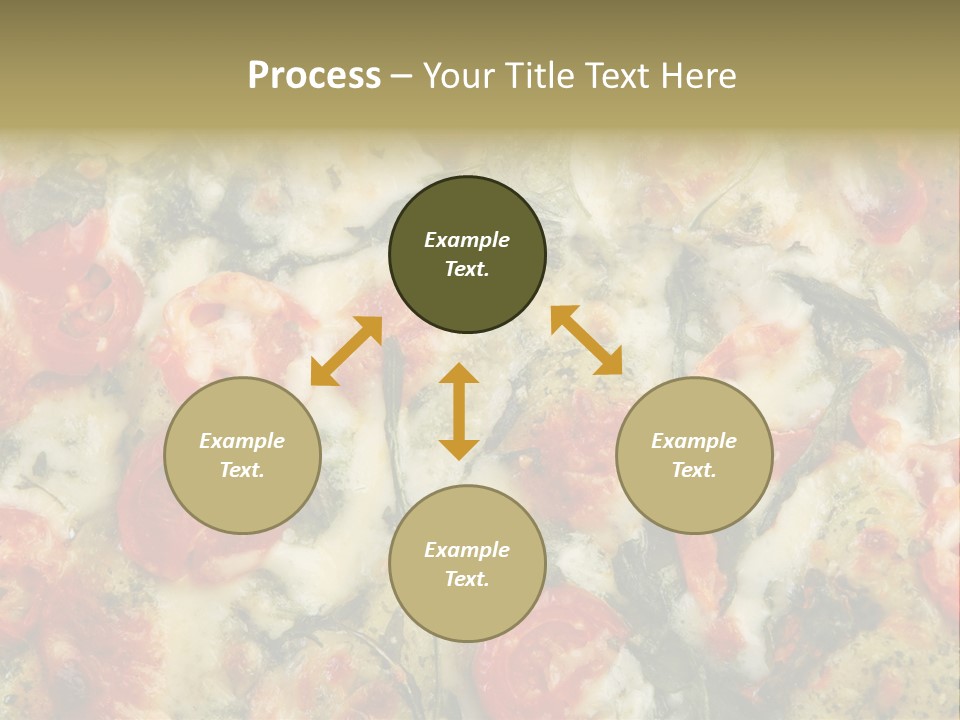 Tasty Gourmet Pizza PowerPoint Template