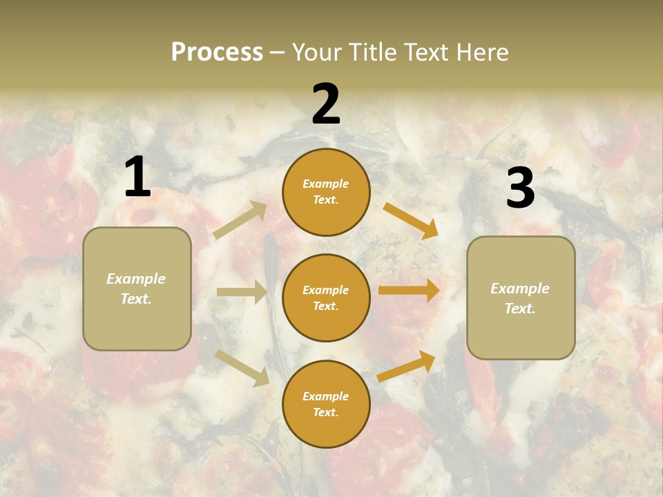 Tasty Gourmet Pizza PowerPoint Template