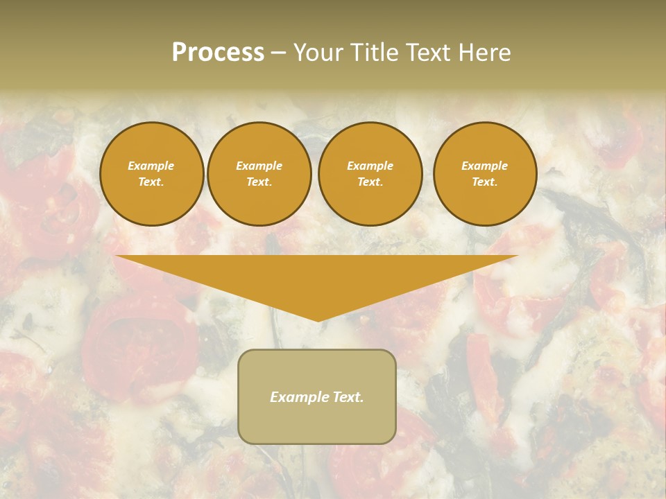 Tasty Gourmet Pizza PowerPoint Template