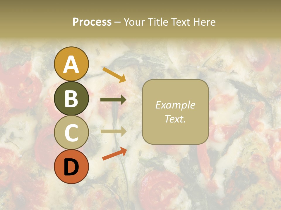 Tasty Gourmet Pizza PowerPoint Template