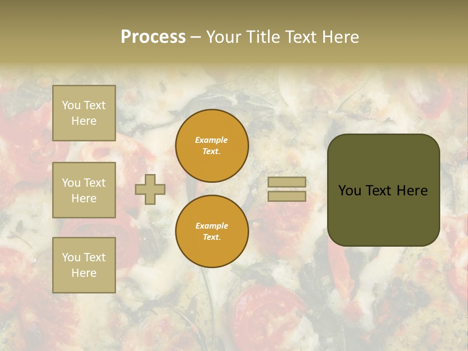 Tasty Gourmet Pizza PowerPoint Template