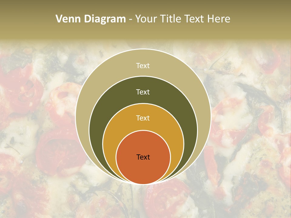 Tasty Gourmet Pizza PowerPoint Template