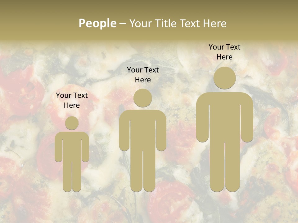 Tasty Gourmet Pizza PowerPoint Template