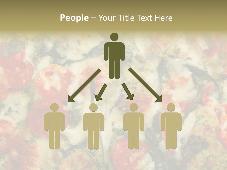 Tasty Gourmet Pizza PowerPoint Template