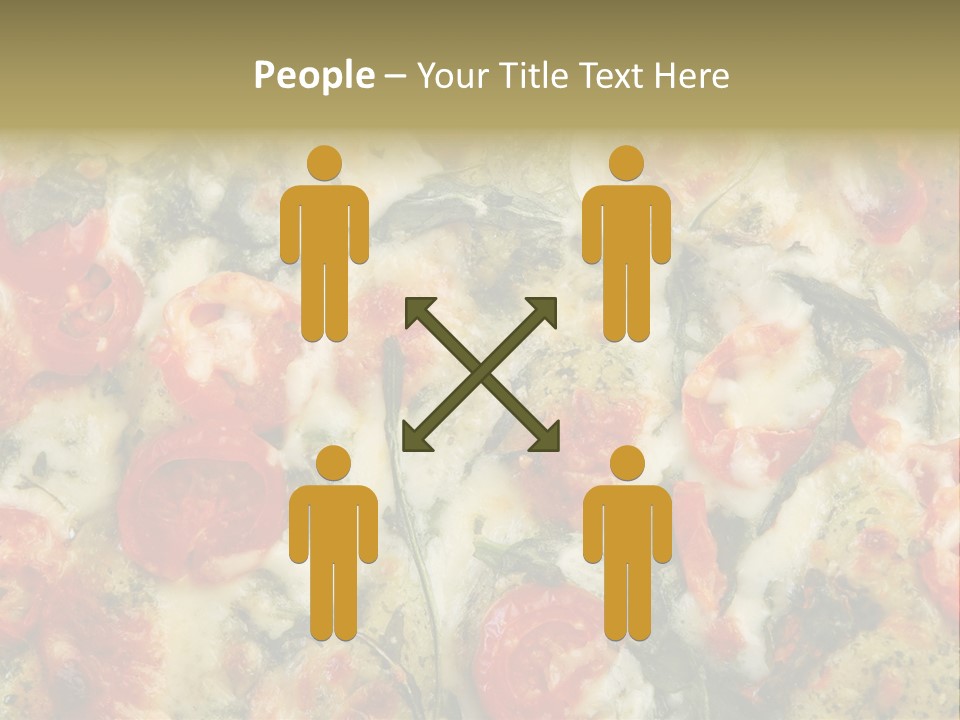 Tasty Gourmet Pizza PowerPoint Template