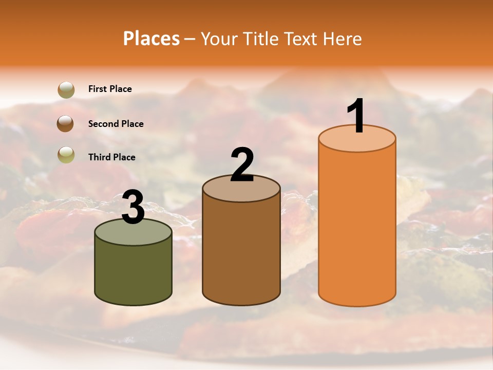 Food Supreme Tray PowerPoint Template