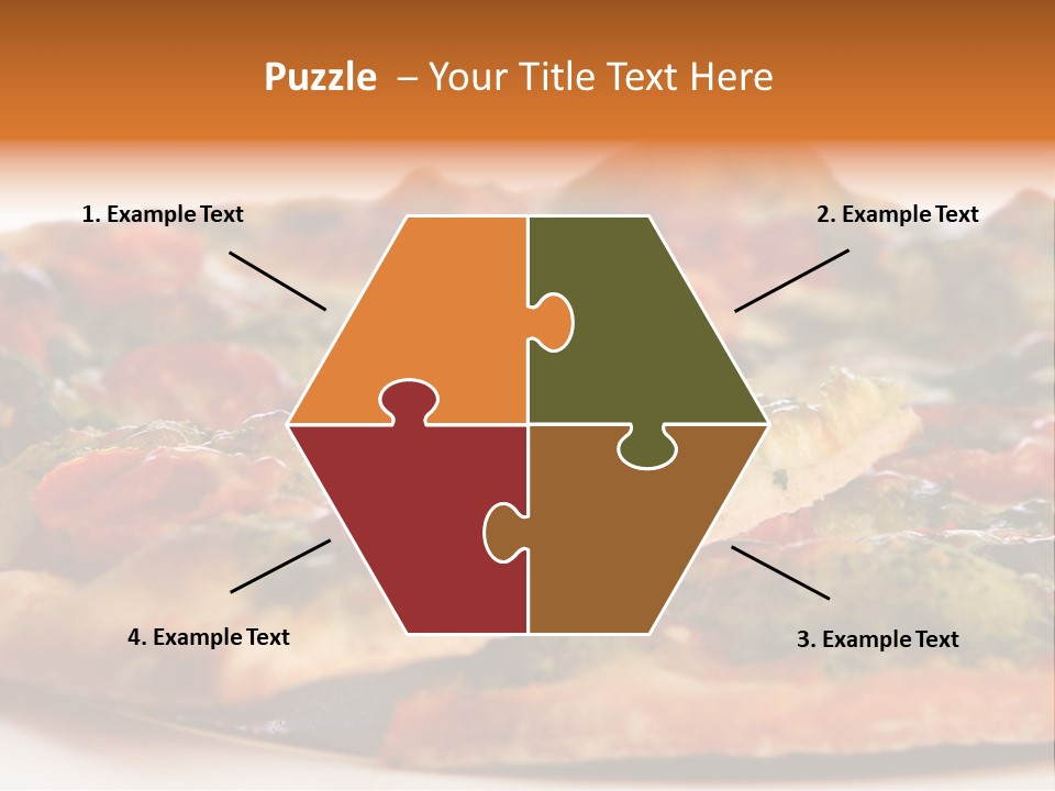 Food Supreme Tray PowerPoint Template
