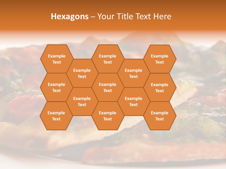 Food Supreme Tray PowerPoint Template