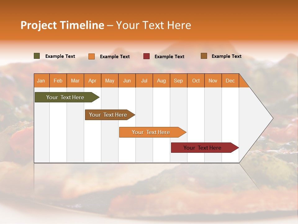 Food Supreme Tray PowerPoint Template