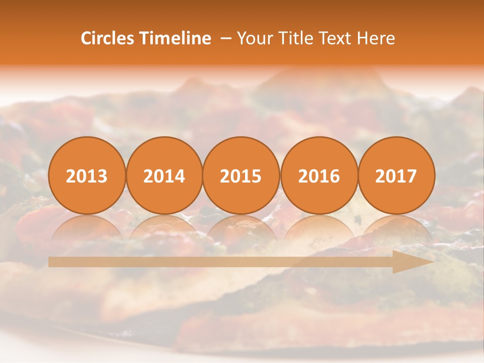 Food Supreme Tray PowerPoint Template