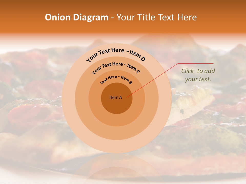 Food Supreme Tray PowerPoint Template