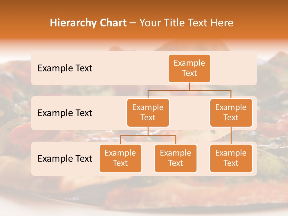 Food Supreme Tray PowerPoint Template