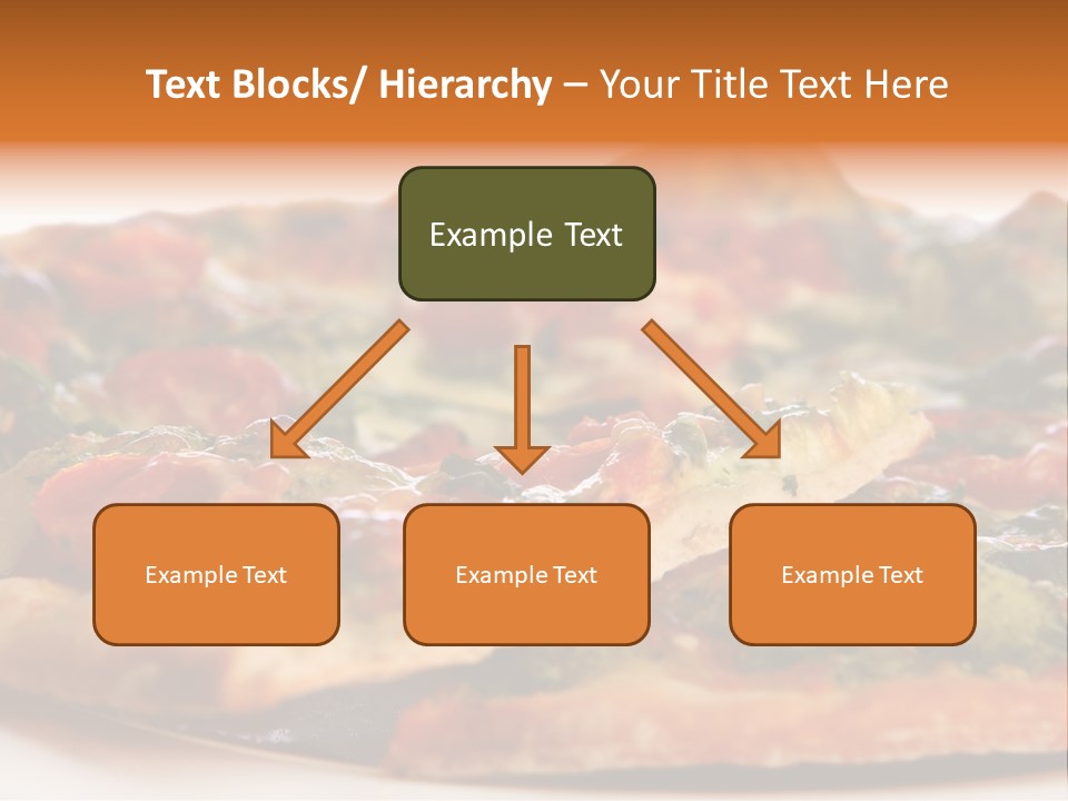 Food Supreme Tray PowerPoint Template