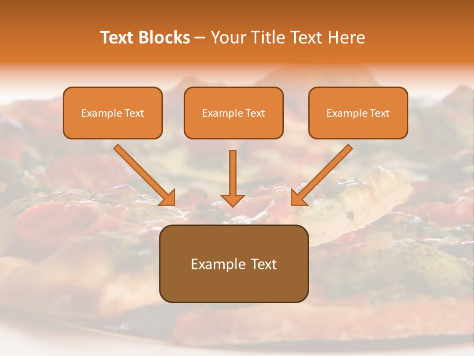 Food Supreme Tray PowerPoint Template