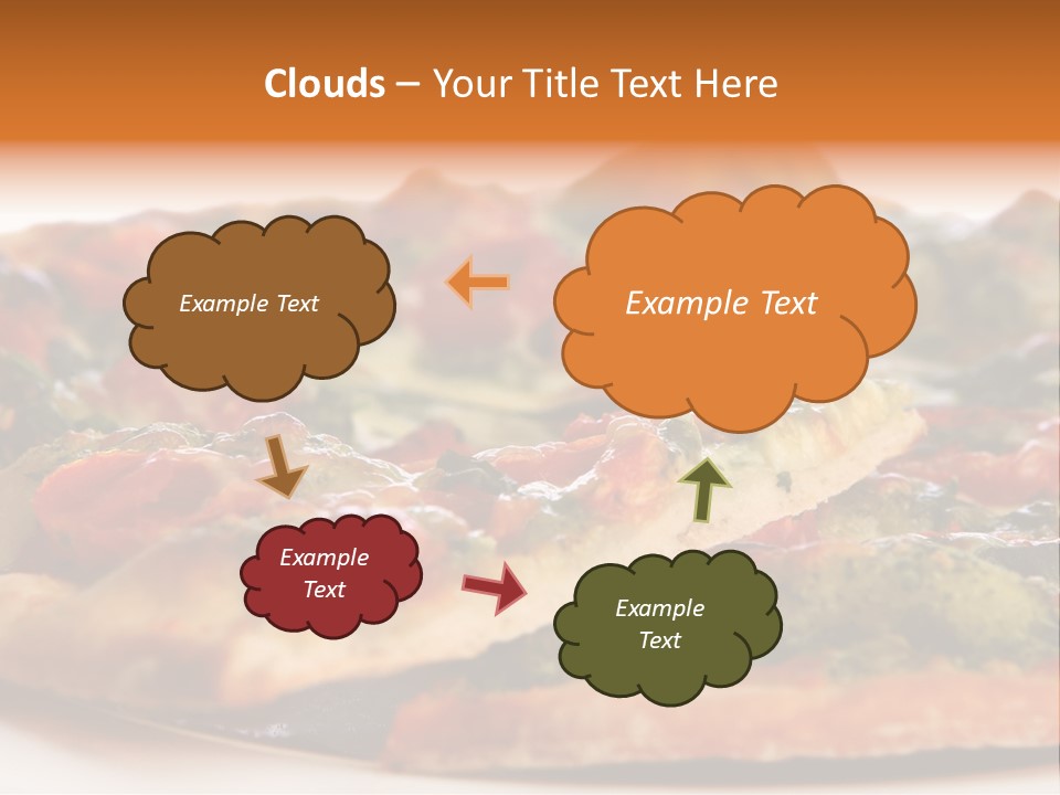 Food Supreme Tray PowerPoint Template