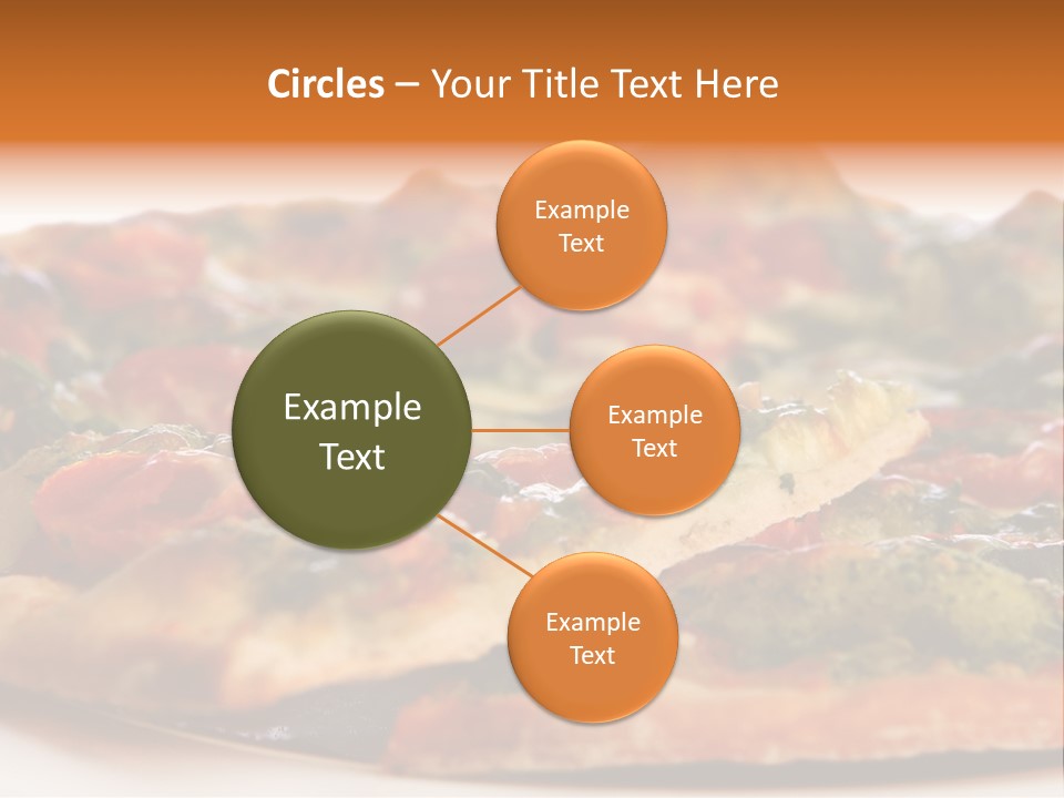 Food Supreme Tray PowerPoint Template