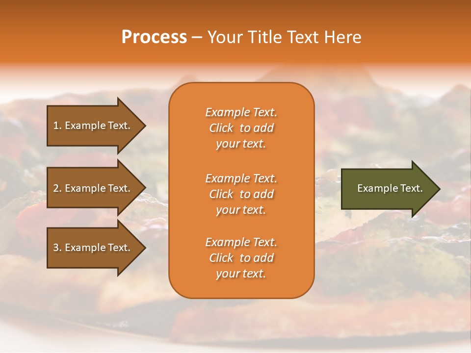 Food Supreme Tray PowerPoint Template