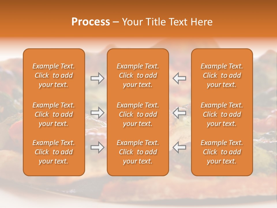 Food Supreme Tray PowerPoint Template