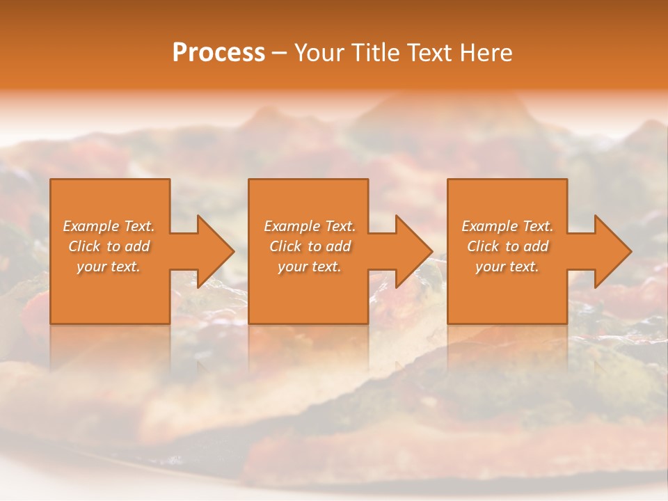 Food Supreme Tray PowerPoint Template