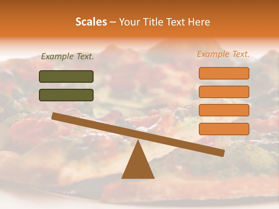 Food Supreme Tray PowerPoint Template
