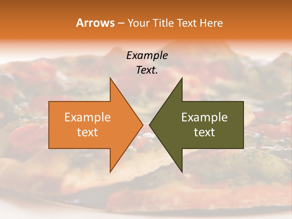 Food Supreme Tray PowerPoint Template