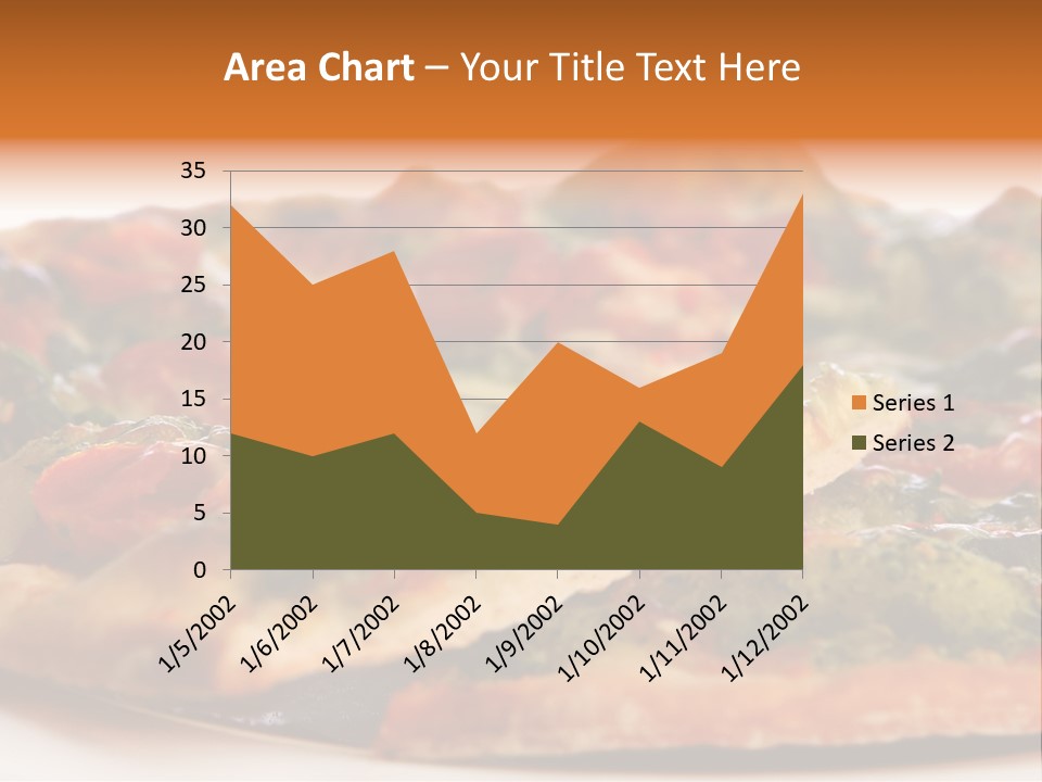 Food Supreme Tray PowerPoint Template