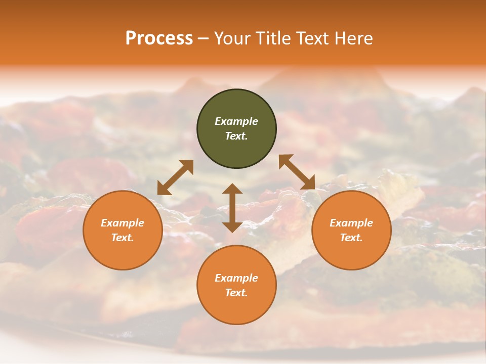 Food Supreme Tray PowerPoint Template