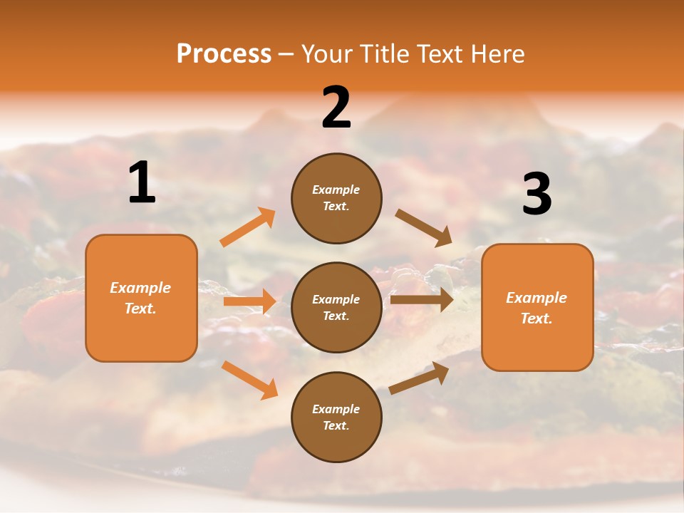 Food Supreme Tray PowerPoint Template
