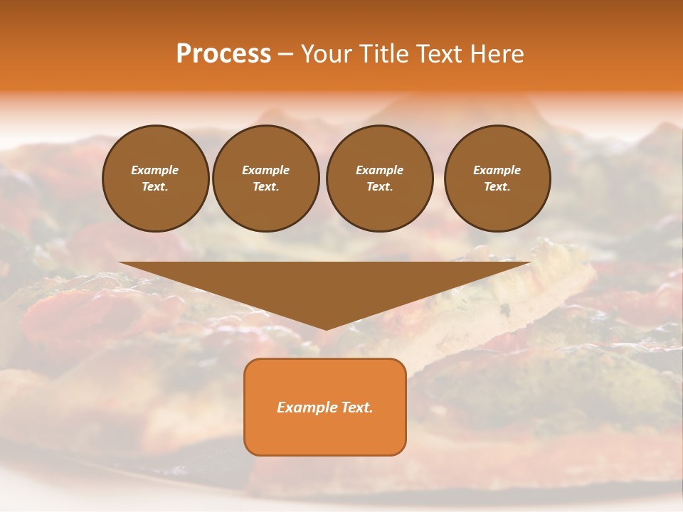 Food Supreme Tray PowerPoint Template