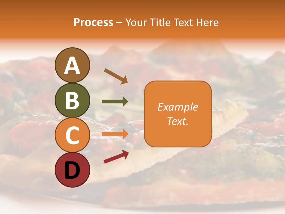 Food Supreme Tray PowerPoint Template