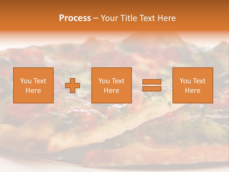 Food Supreme Tray PowerPoint Template