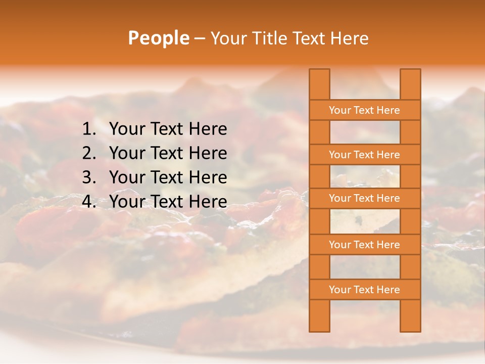 Food Supreme Tray PowerPoint Template