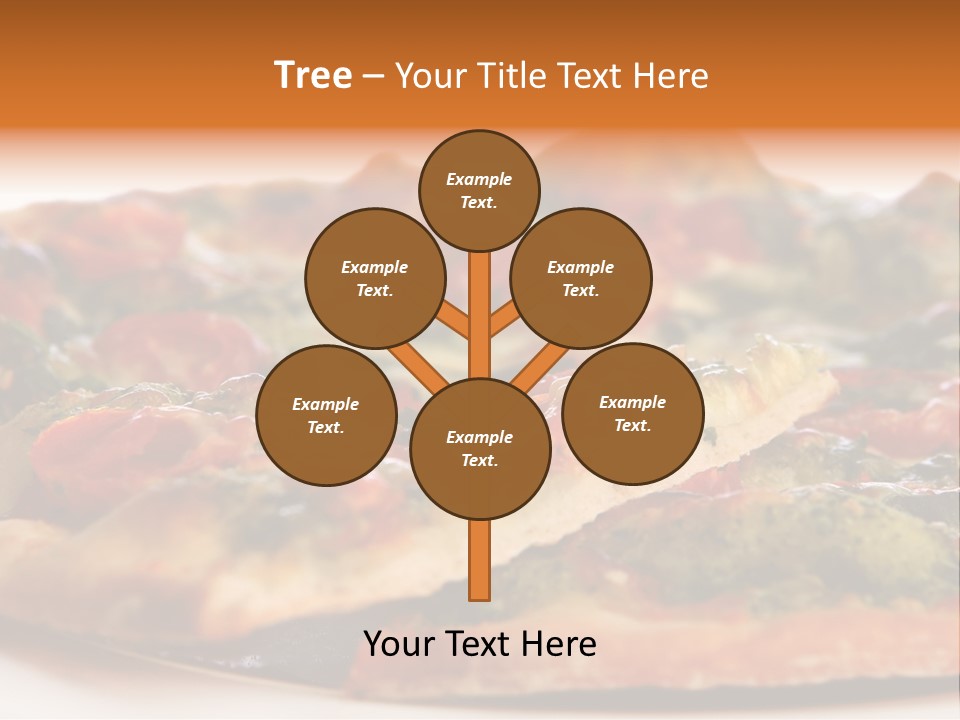 Food Supreme Tray PowerPoint Template
