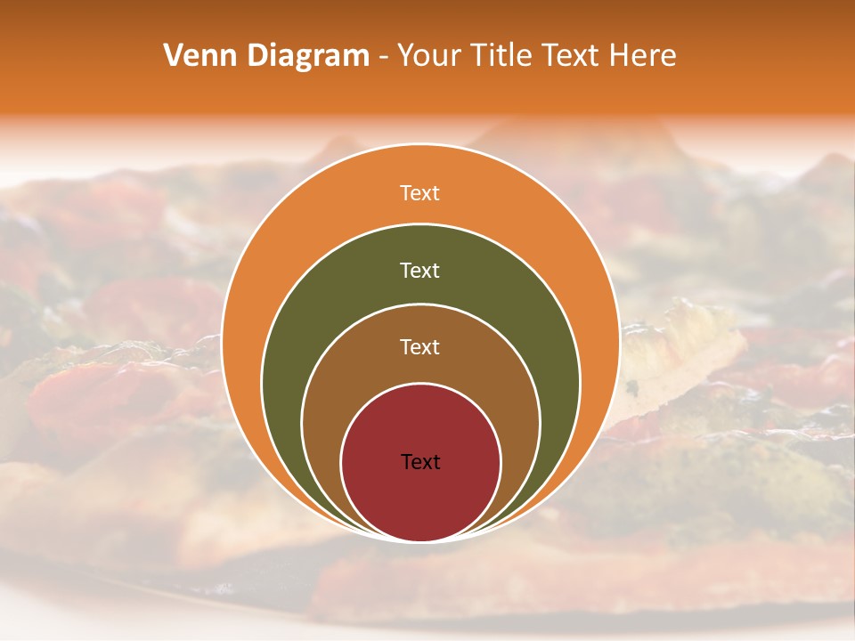 Food Supreme Tray PowerPoint Template