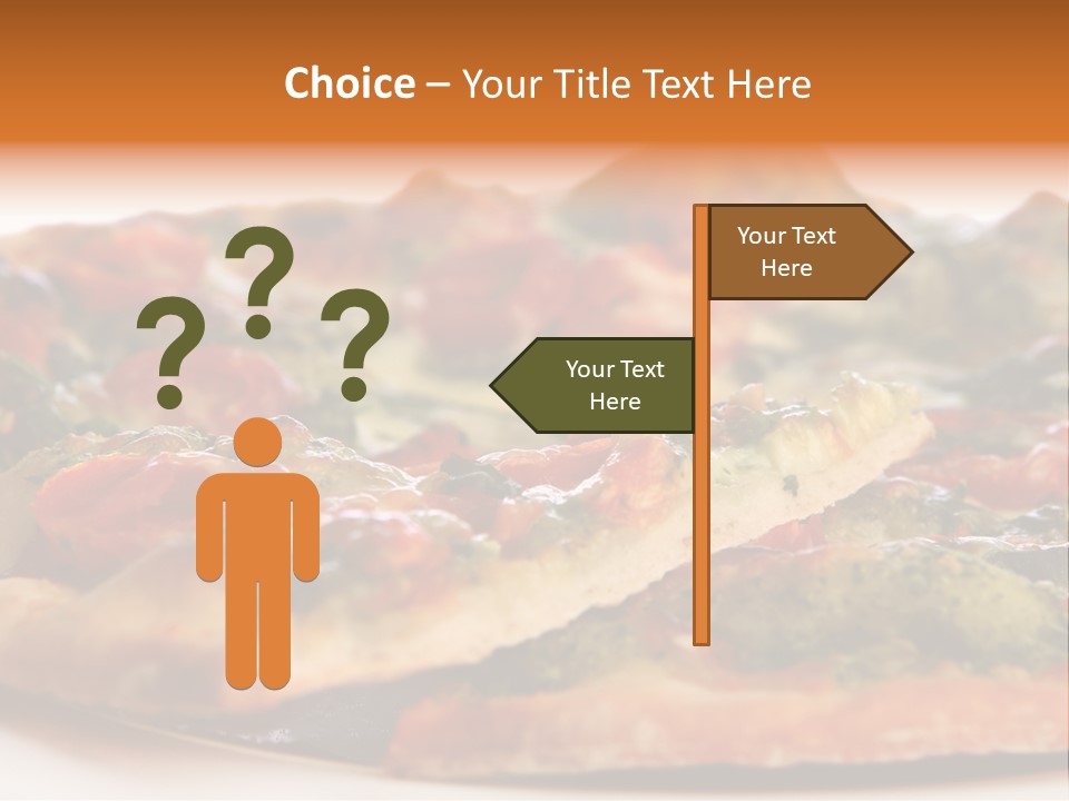 Food Supreme Tray PowerPoint Template