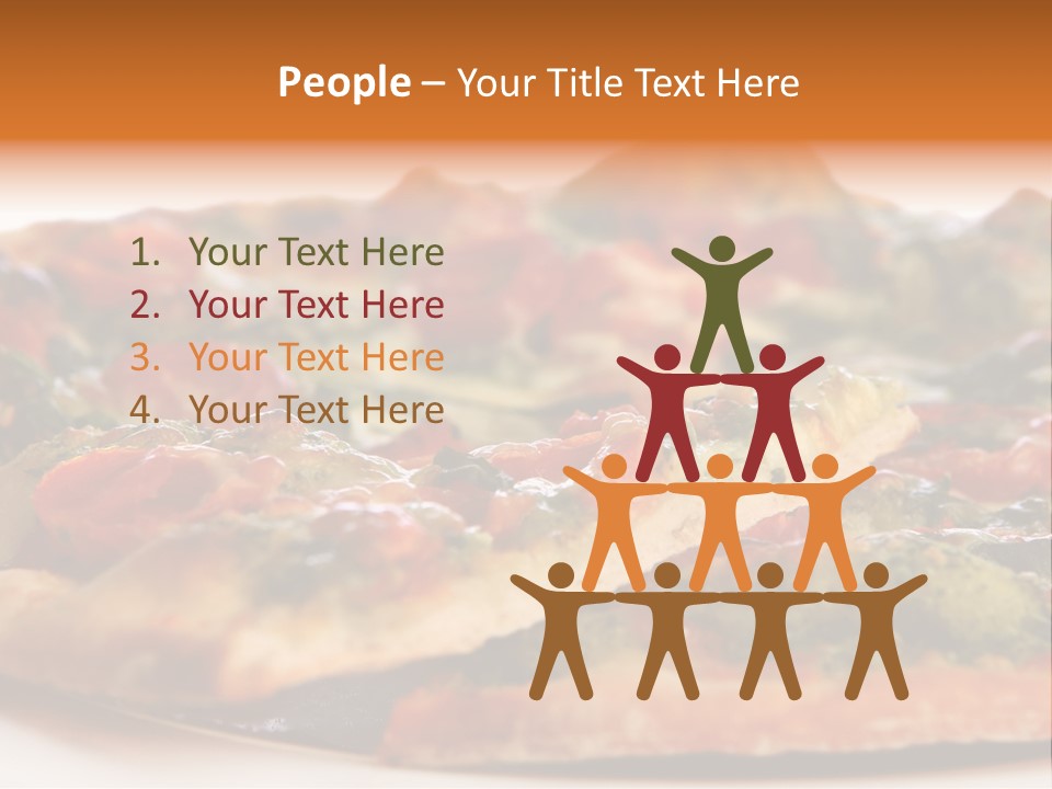 Food Supreme Tray PowerPoint Template
