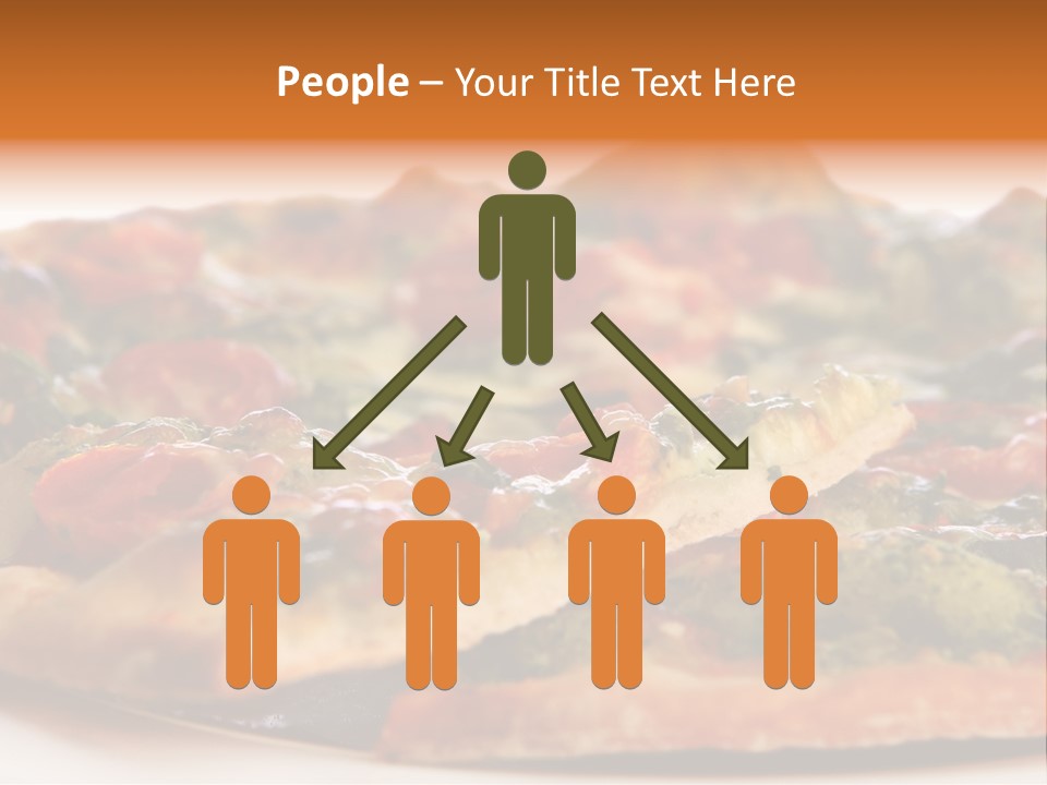 Food Supreme Tray PowerPoint Template