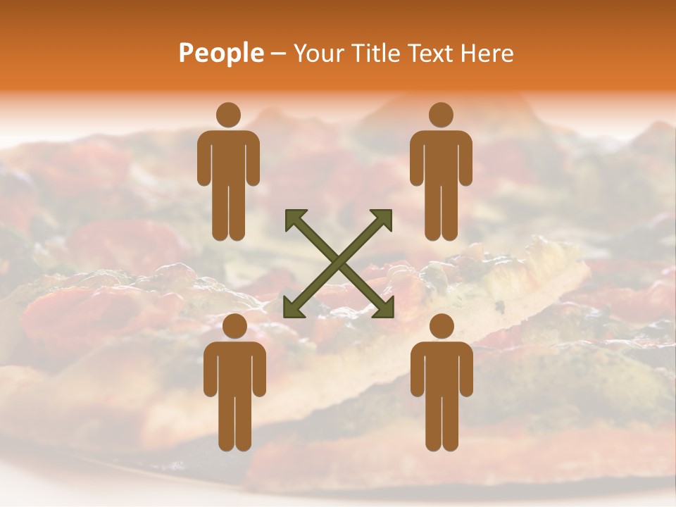 Food Supreme Tray PowerPoint Template