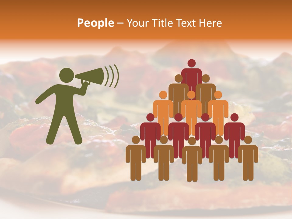 Food Supreme Tray PowerPoint Template