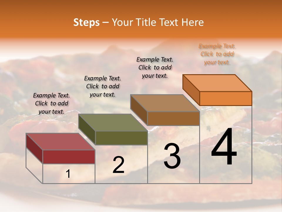 Food Supreme Tray PowerPoint Template