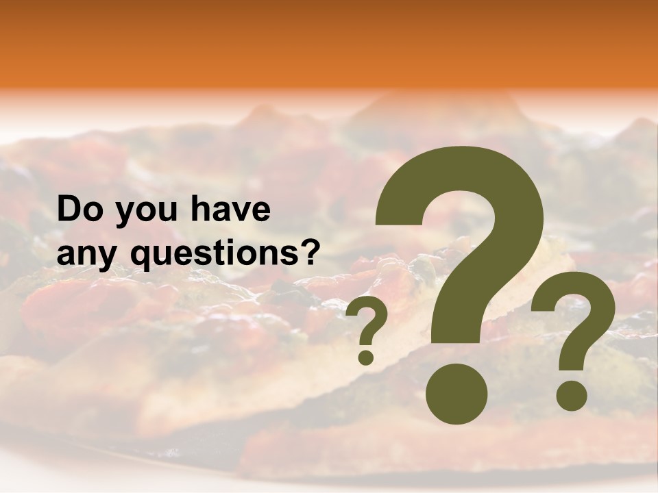 Food Supreme Tray PowerPoint Template