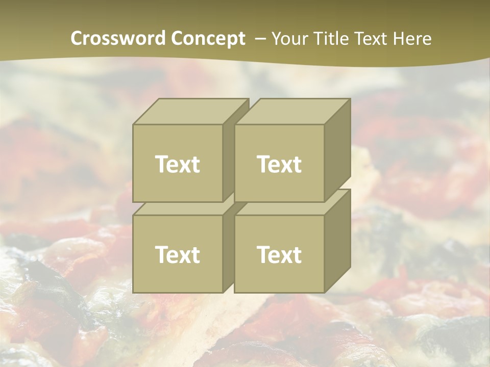 Dough Lunch Pizza PowerPoint Template