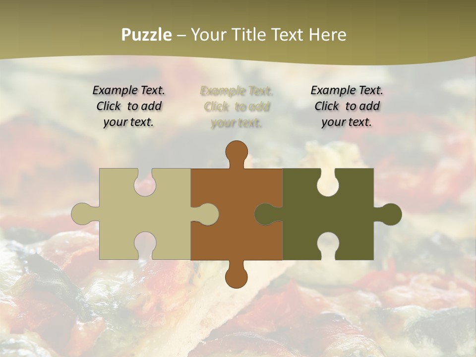 Dough Lunch Pizza PowerPoint Template